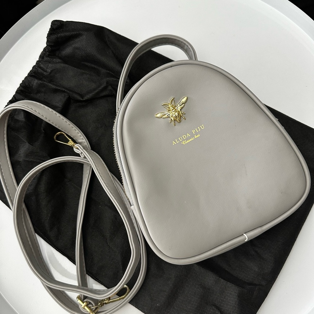 Gray Mini crossbody